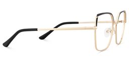 Shayla Square Black Glasses4