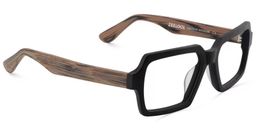 Arthur Black Rectangle Glasses4