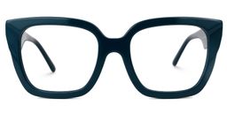Rainna Square Green Glasses0