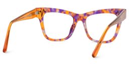 Cara Orange Butterfly Glasses3