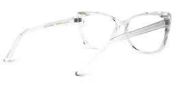 Farris Cat eye Clear Glasses3