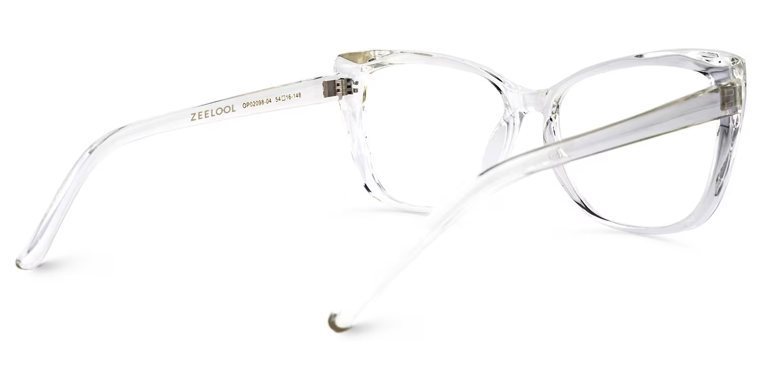 Farris Crystal Classy Cat eye Frame Glasses | ZEELOOL UK3