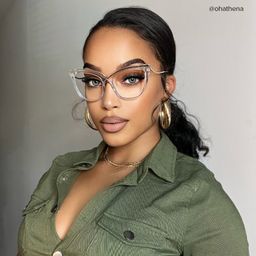 Winston Butterfly Clear Glasses12