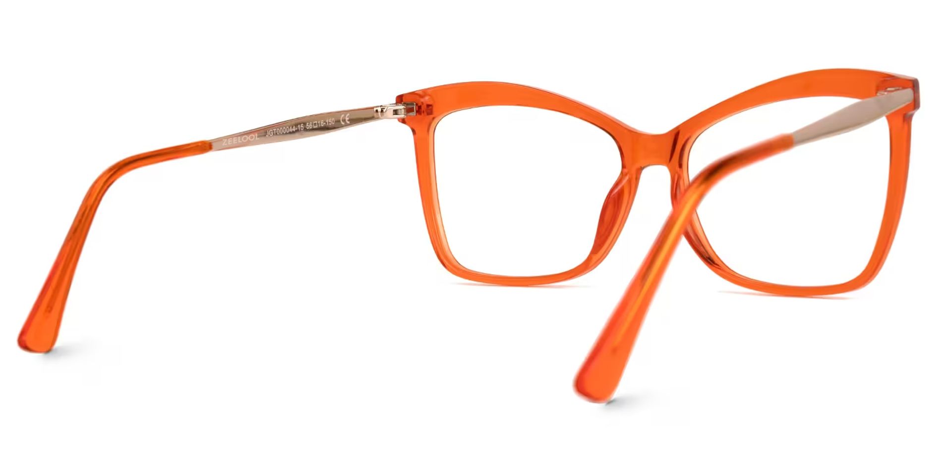 Isaebella Butterfly Orange Eyeglasses and Glasses Frame3
