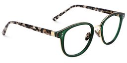 Matthew Round Green Glasses2