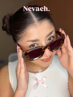 Nevaeh Square Tortoise Glasses9