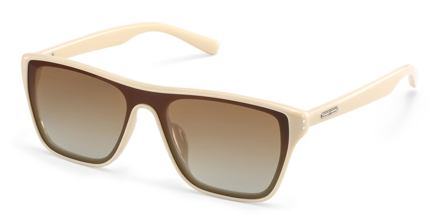 Paloma Yellow Frame Sunglasses with Aviator Style | ZEELOOL UK2