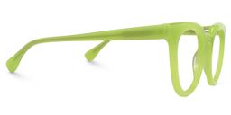 Shabien Round Green Glasses2
