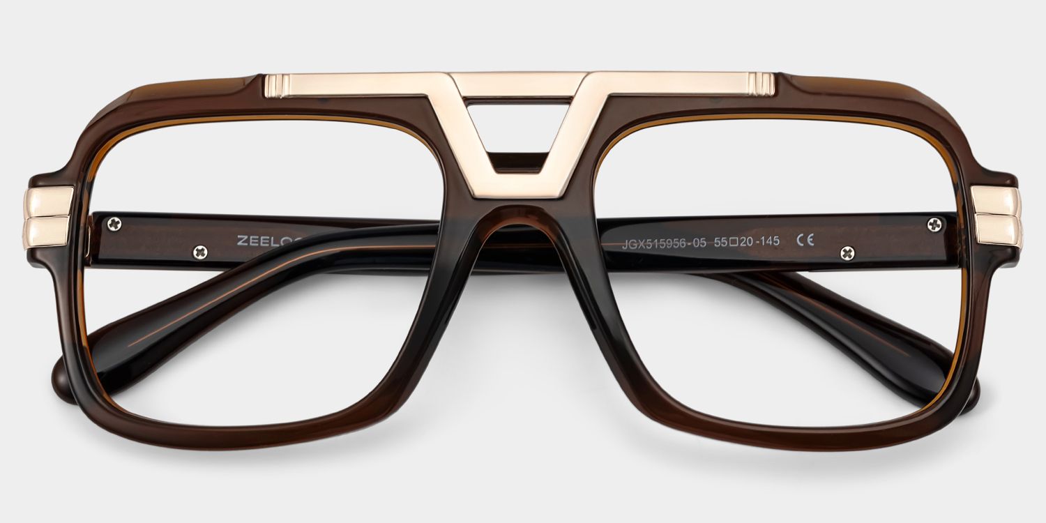 Croswell brown aviator glasses Online | ZEELOOL2