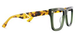 Redina Square Green Glasses4