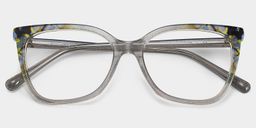 Jolie Gray Butterfly Glasses2