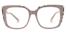 Valdez Square Brown Glasses0