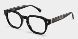 Hope Round Black Glasses3