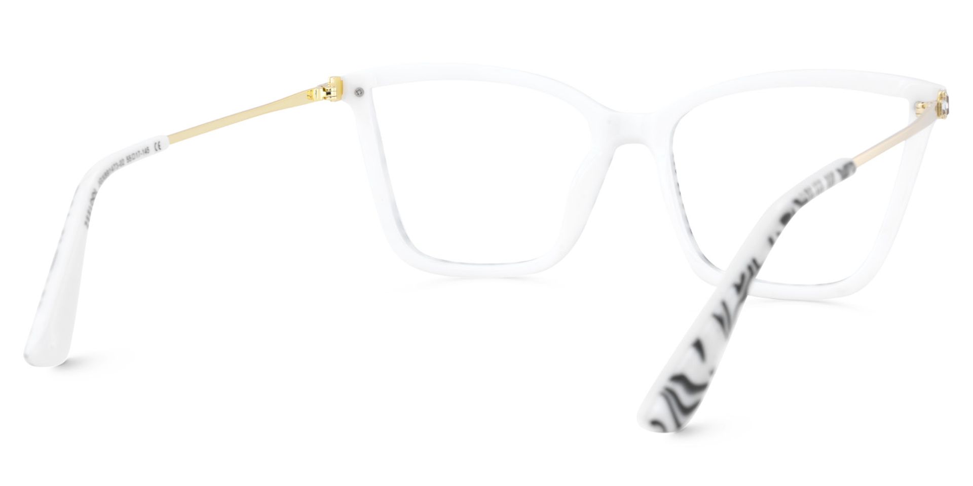 Stephens Cateye with Zebra Glasses Oversized Frames | ZEELOOL UK4