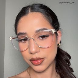 Shamim Round Clear Glasses4