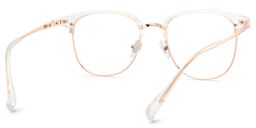 Naranjo Browline Clear Glasses5