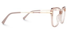 Eisan Cateye Beige Glasses2