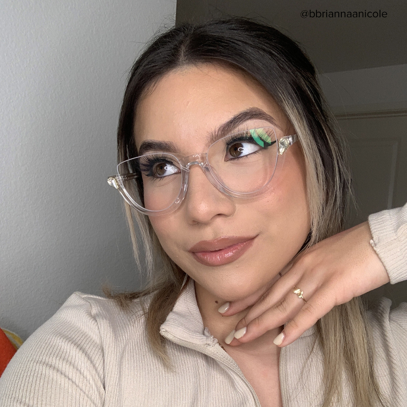 Felicia Cat Eye Crystal Glasses10