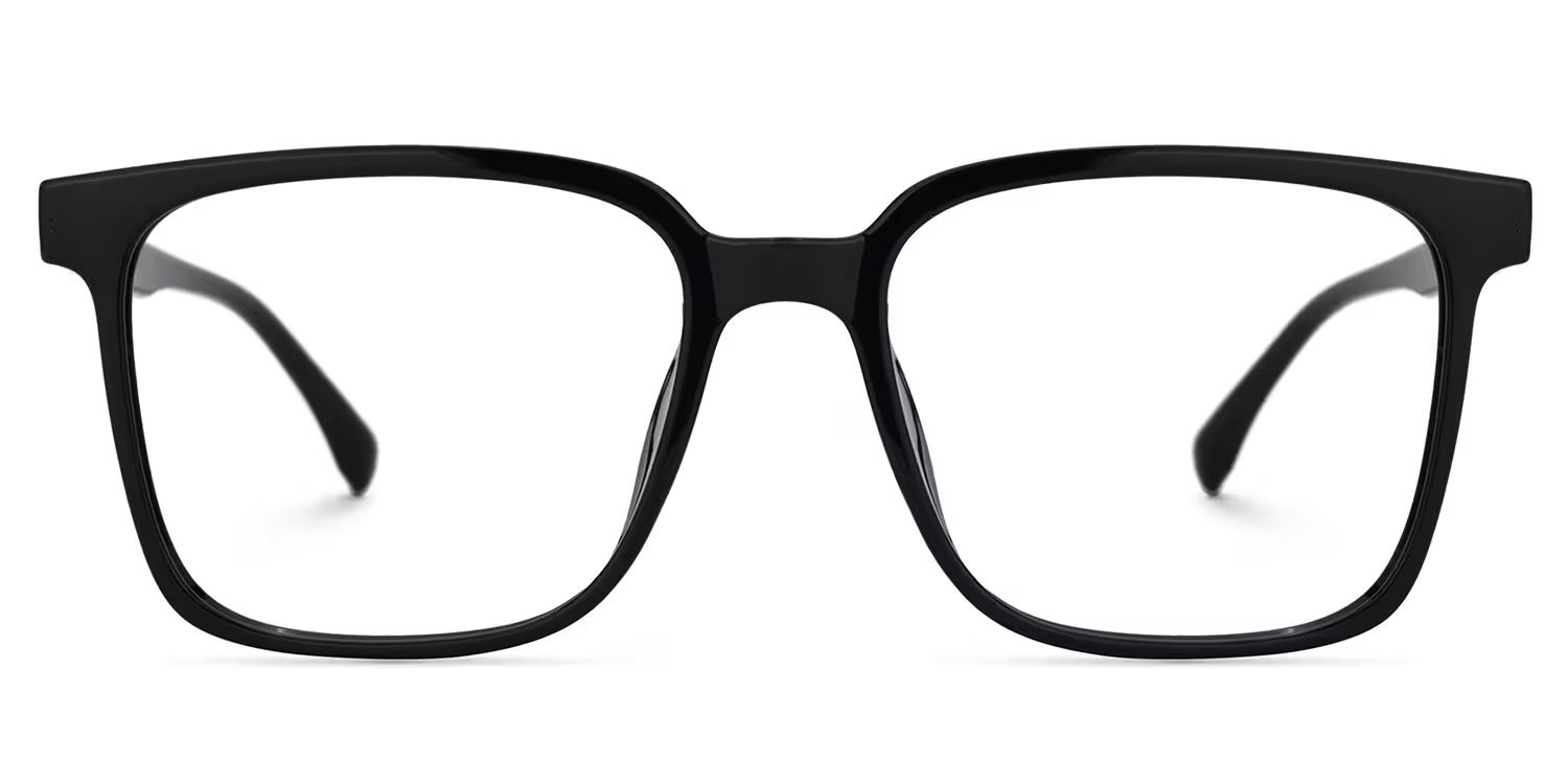 Contreras Square Black Glasses | ZEELOOL UK0