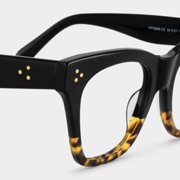 Tandy Tortoise Square Glasses4