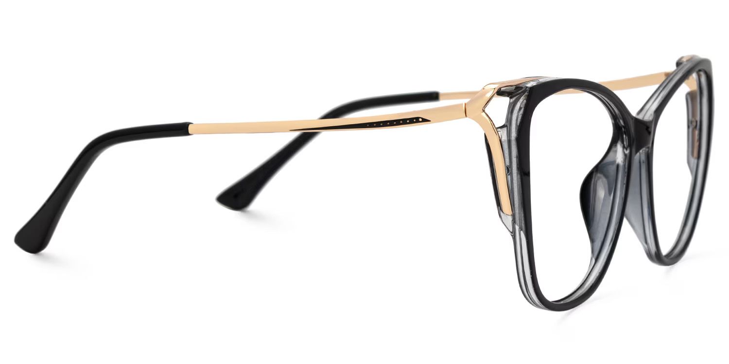 Alana TR90 Butterfly Black Frame Glasses | ZEELOOL UK2
