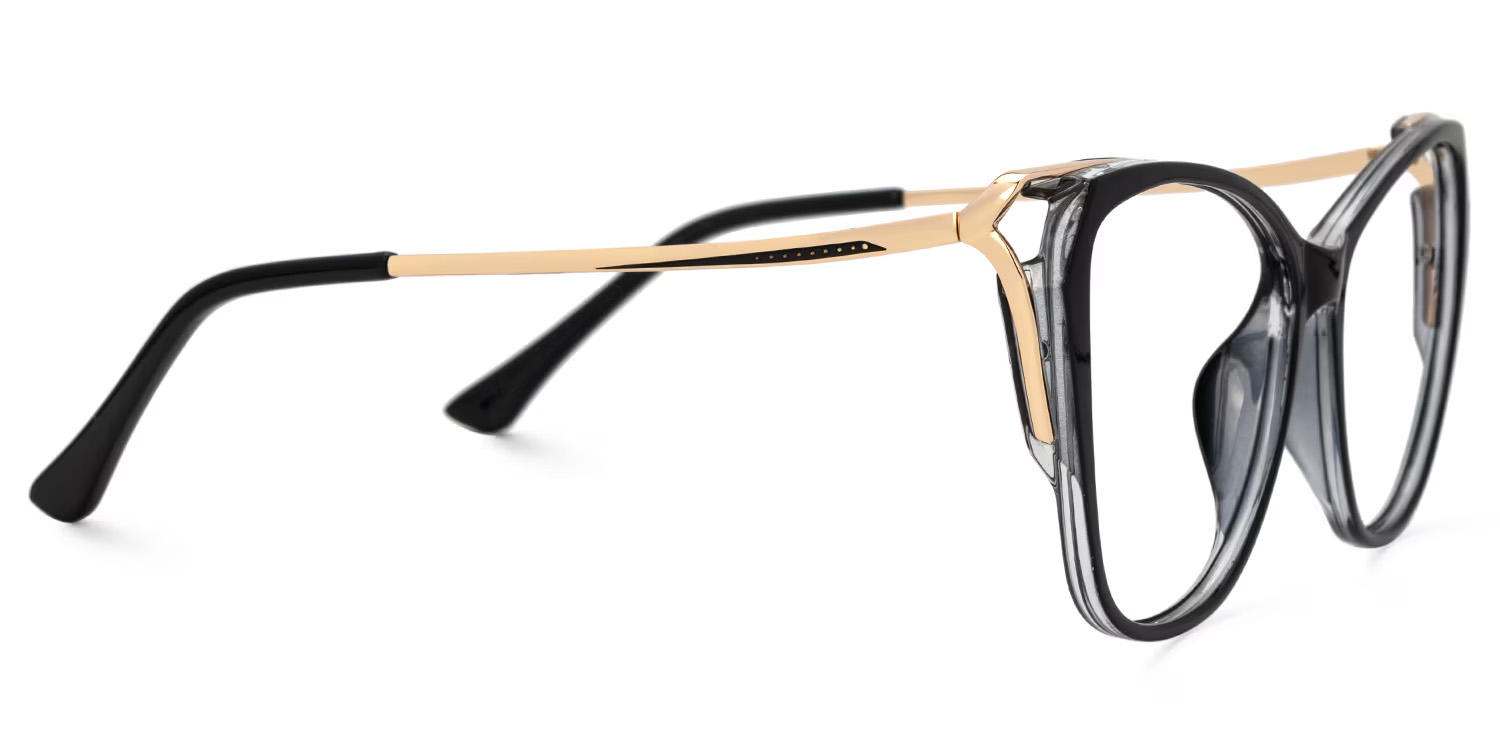 Alana TR90 Butterfly Black Frame Glasses | ZEELOOL UK2