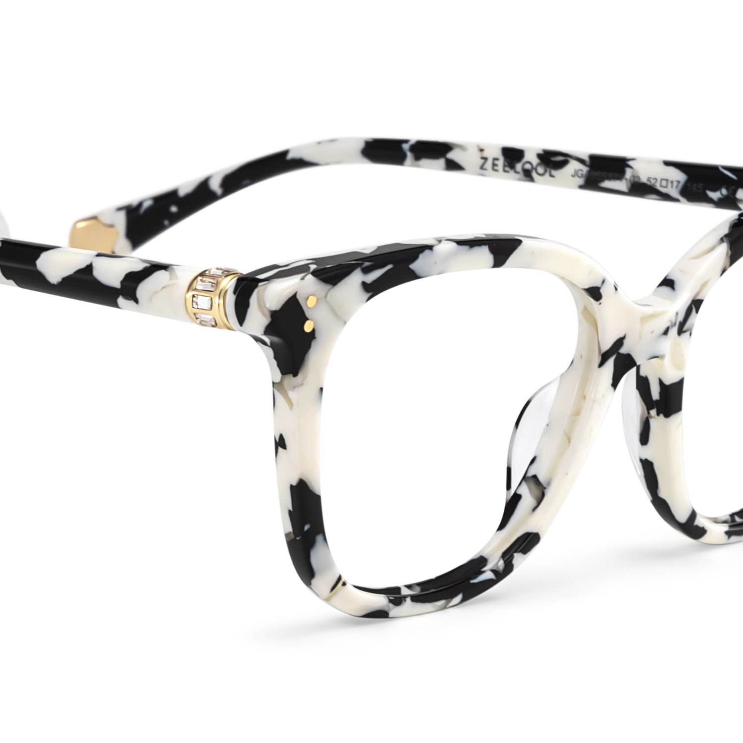 Square Cow Eyeglasses- Miles Acetate Frame Glasses4