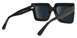Brandon Square Black Sunglasses3