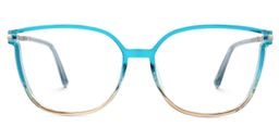 Rodz Square Blue Glasses0