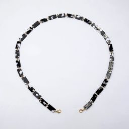 Marble Pattern Rectangle Lump Eyeglasses Chains1