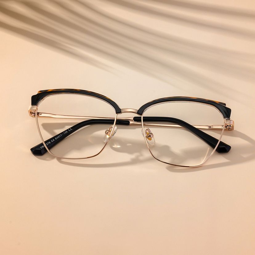 Phoebe Browline Tortoise Glasses