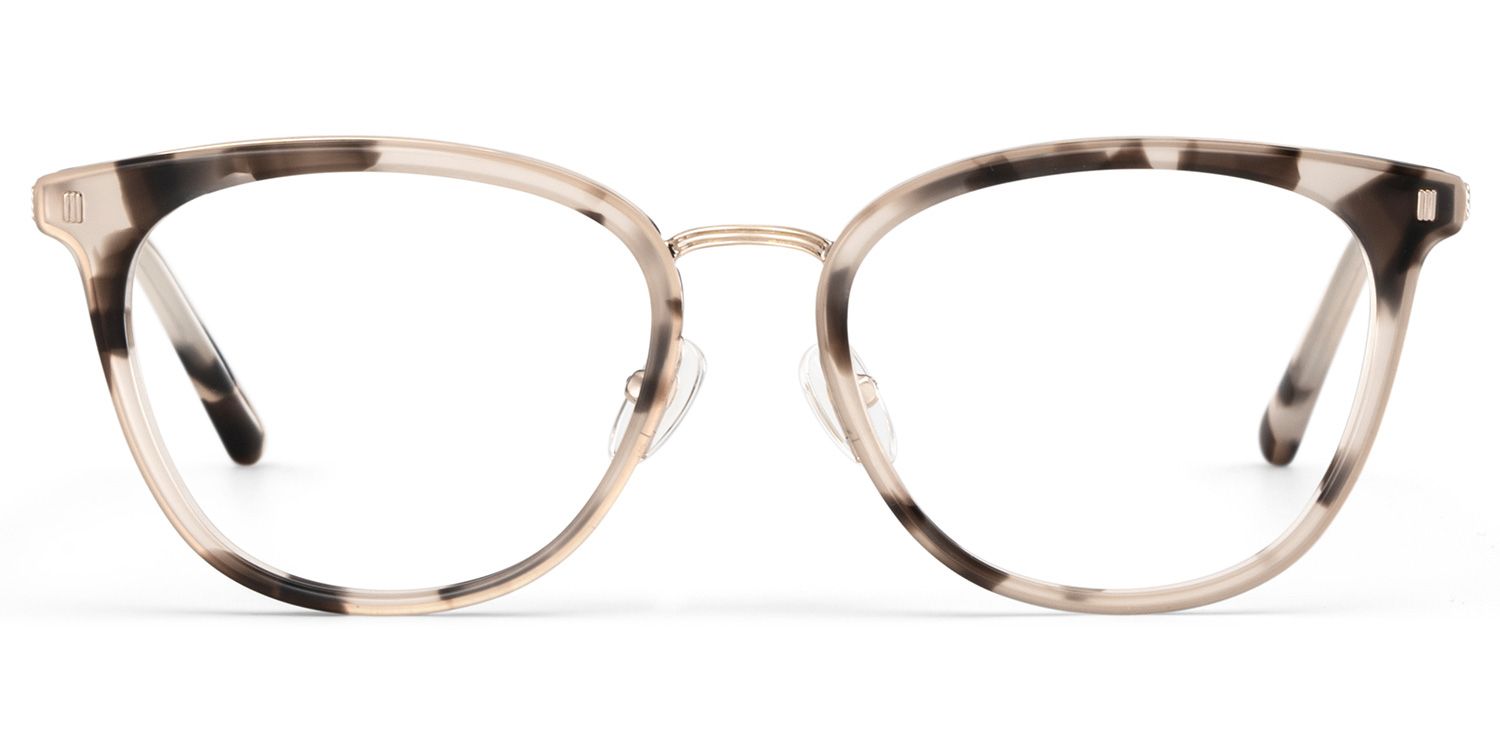 Caden Eyeglasses in Round Tortoise Frame | ZEELOOL UK2
