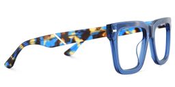 Redina Square Blue Glasses4