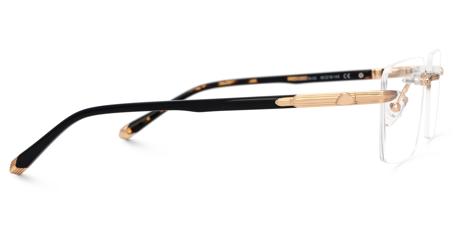 Savitrie Rectangle Tortoise Glasses2