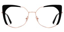 Ketty Cateye Black Glasses0