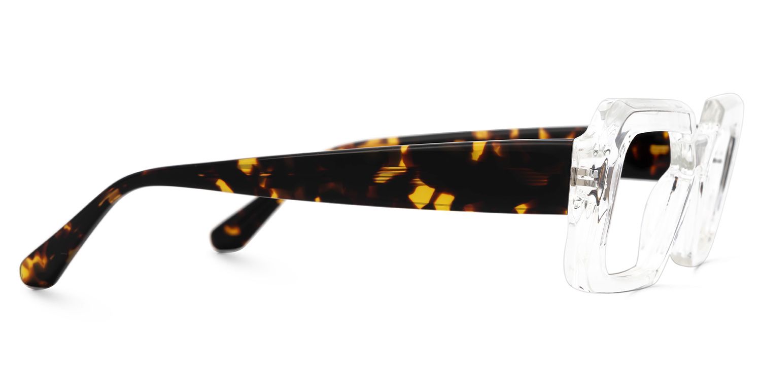 Tasew Clear Eyeglasses with Rectangle Design2