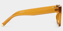 Azul Square Beige Polarized Sunglasses3