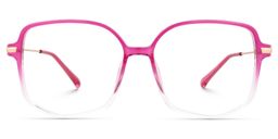 Payton Geometric Bright-Pink Glasses0