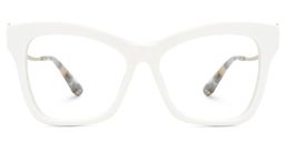 Elida White Butterfly Glasses1