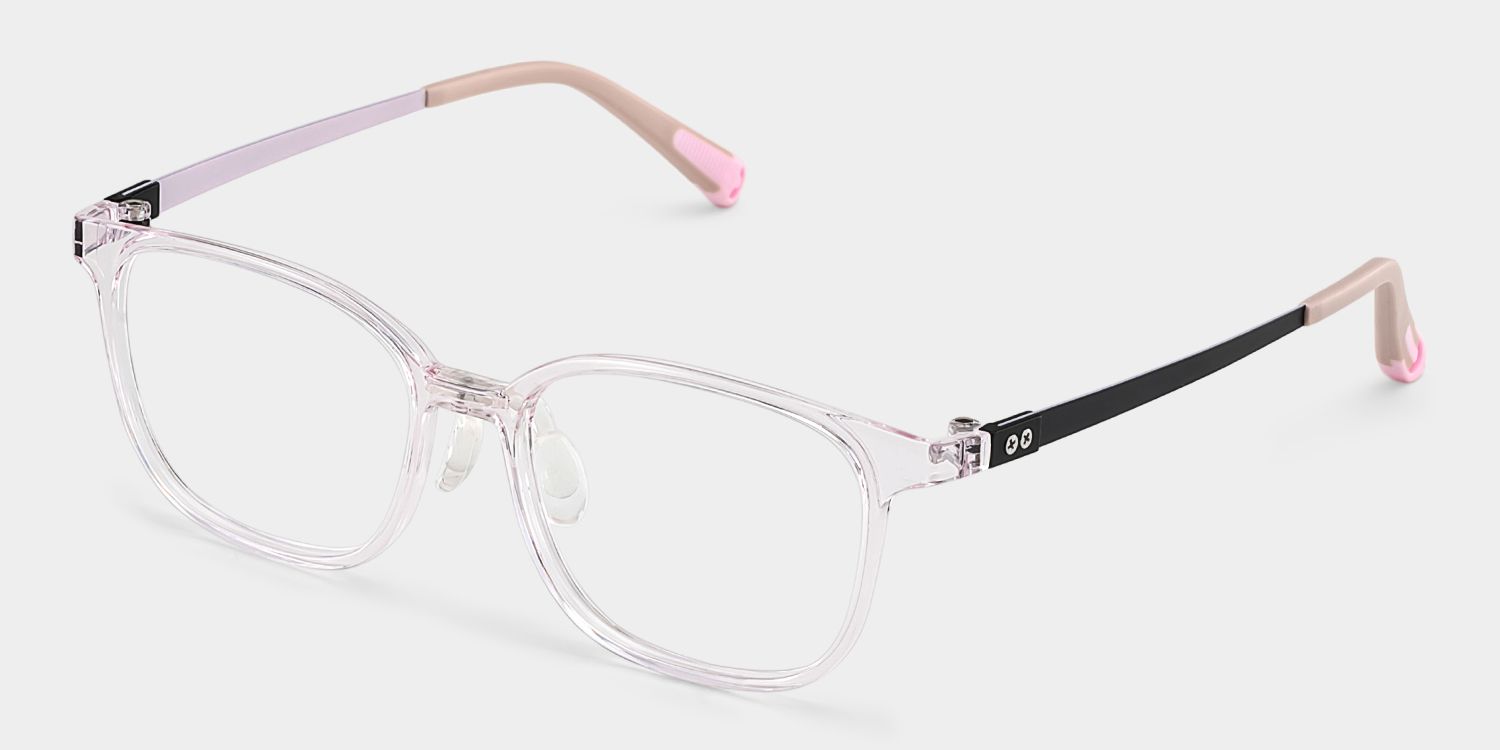 Lane Rectangle Cystal Frame Eyeglasses for Teens2