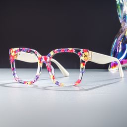 Scicluna Square Floral Glasses0