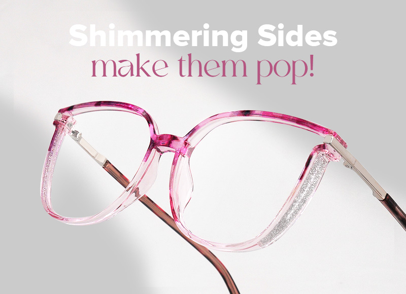 Rodz Square Pink Glasses