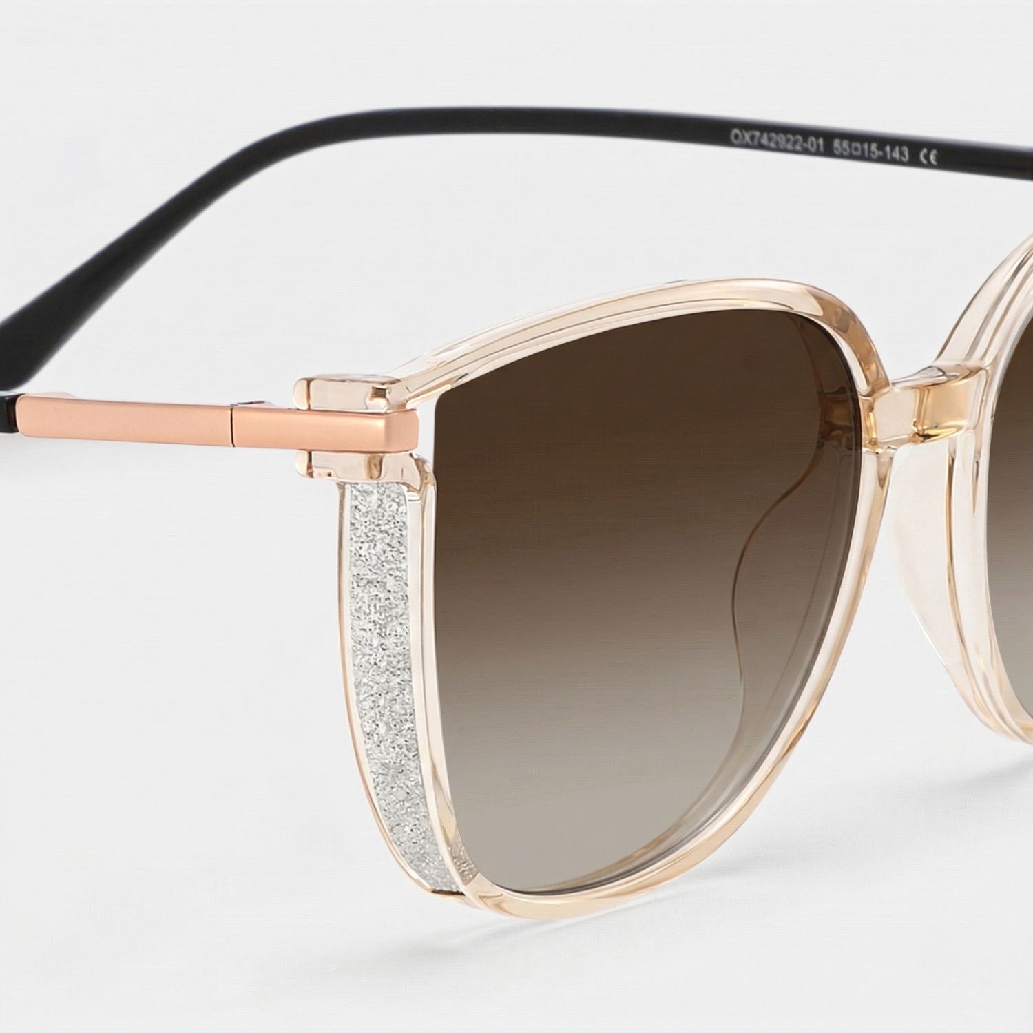 Annalisa Mixed Beige Frame Sunglasses | ZEELOOL UK4