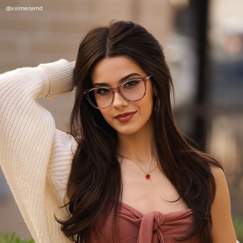 Eli Floral Round Glasses