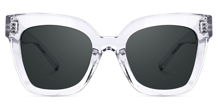 Malcolm Square Clear Glasses