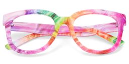 Harrell Square Multicolor Glasses1