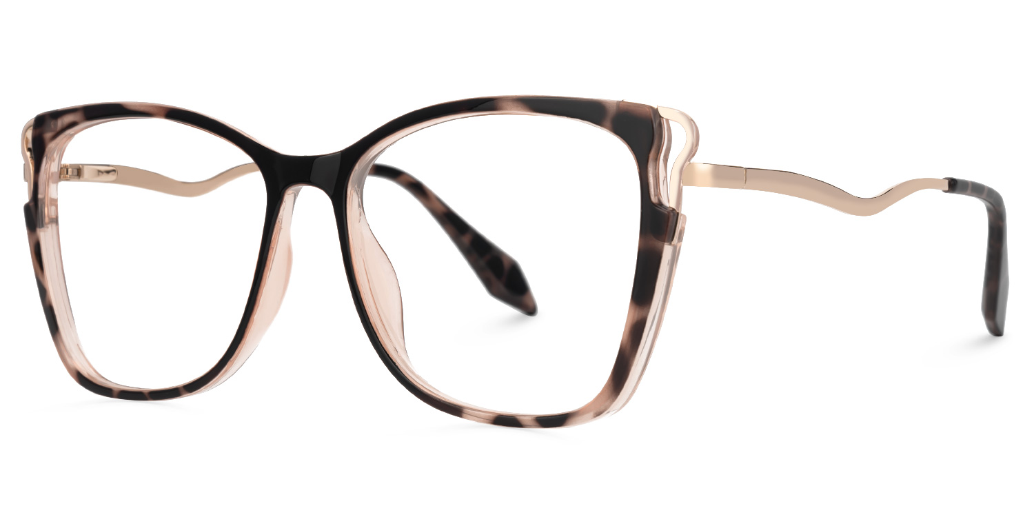 Farria Square Dark Havana Glasses for Women and Men2
