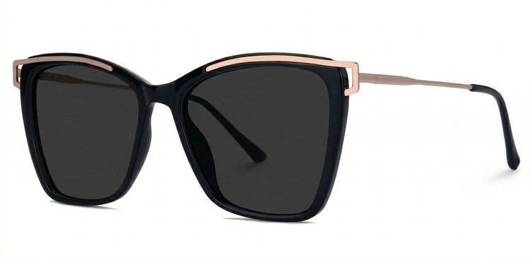 Krystle Square Black Glasses
