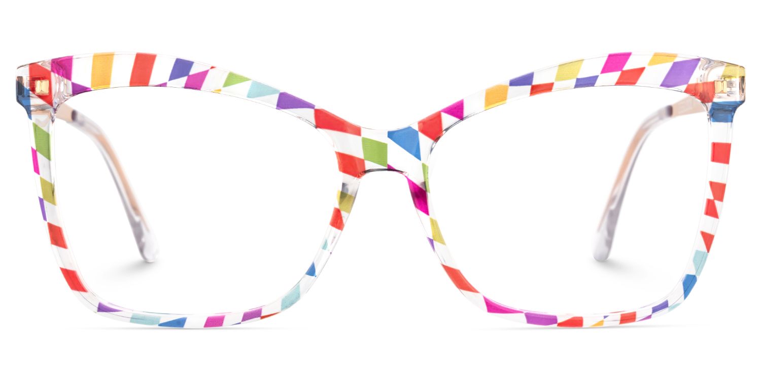 Colorful Color Eyeglasses for Isaebella Frame Glasses | ZEELOOL UK1