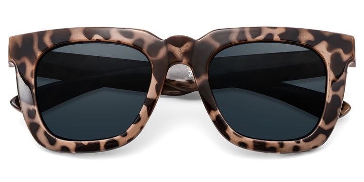 Clea Rectangle Tortoise Sunglasses